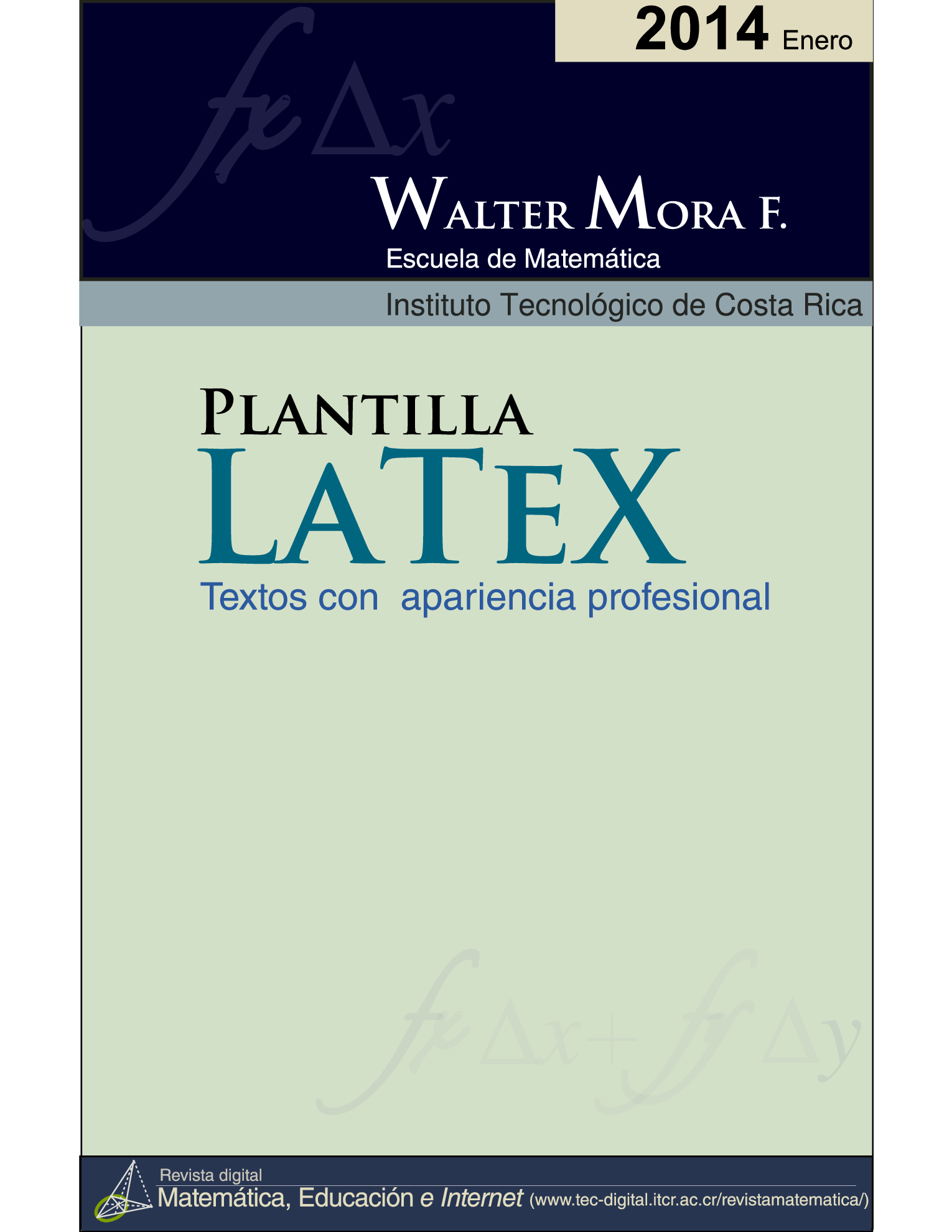 一个用心制作的 LaTeX 入门教程模板 - 章节目录设计值得拥有