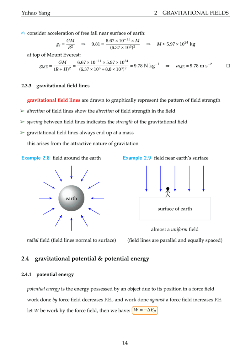 LaTeX 排版的 CIE A-Level physics (9702) 笔记