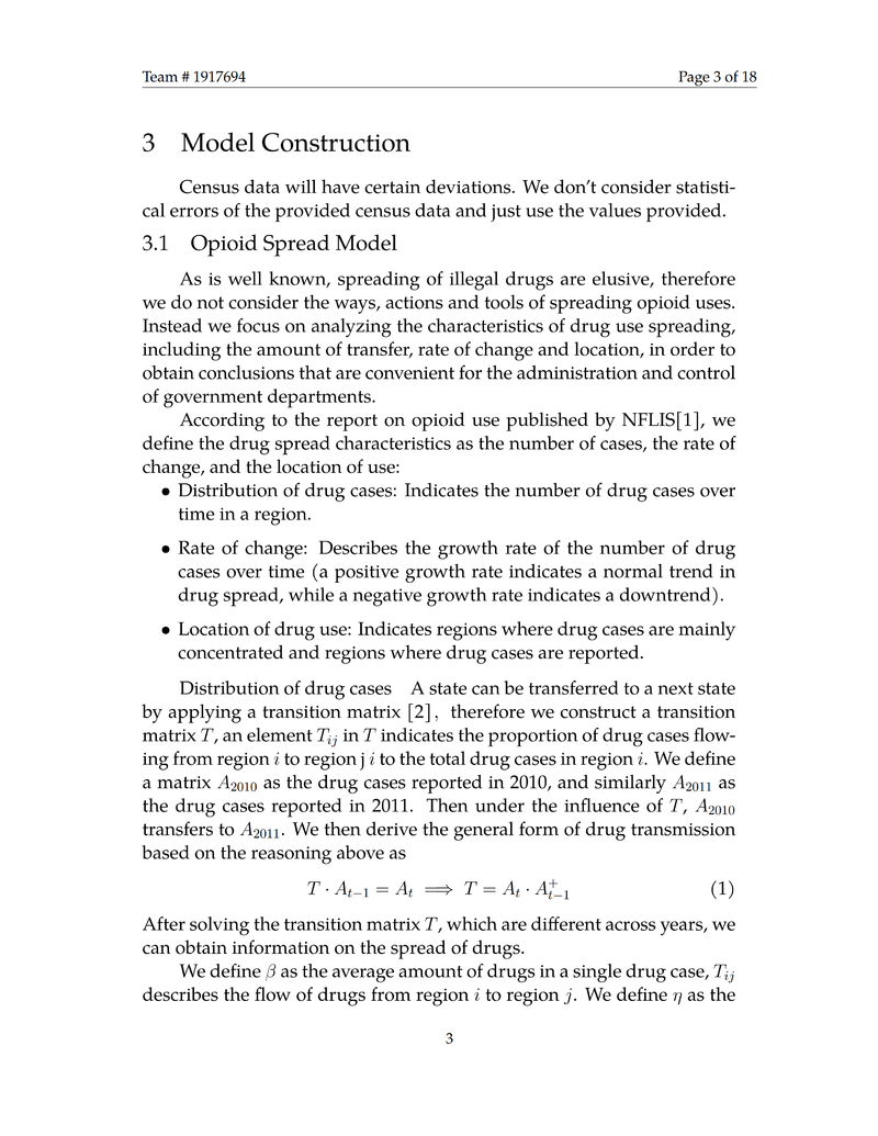 美国大学生数学建模竞赛 LaTeX 模板 (附2019年C题一等奖论文)
