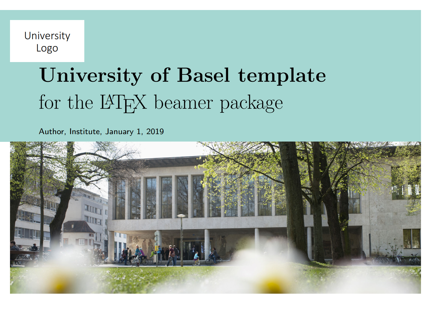 巴塞尔大学 的 beamer 主题样式