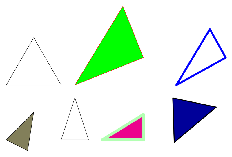 用l3draw绘制常见三角形