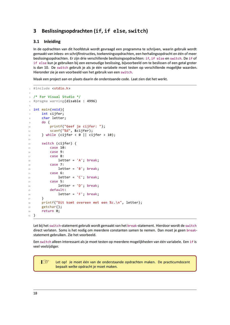 LaTeX 排版的 C 程序语言
