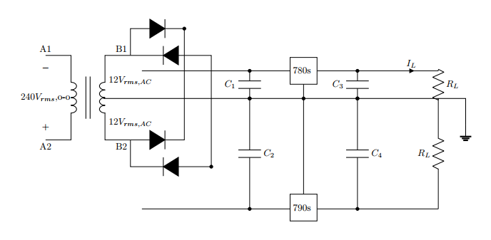 用 circuitikz 绘制电路图示例
