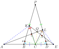 tkz-euclide包画高中数学联赛加试几何图