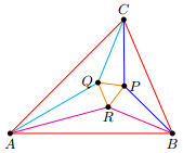 莫利定理（Morley's theorem）tkz-euclide绘图代码