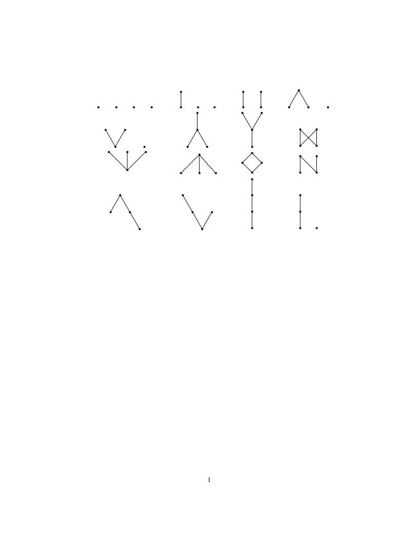 LaTeX的xy-pic宏包绘制Hasse图之《计数组合学:卷1》中的插图