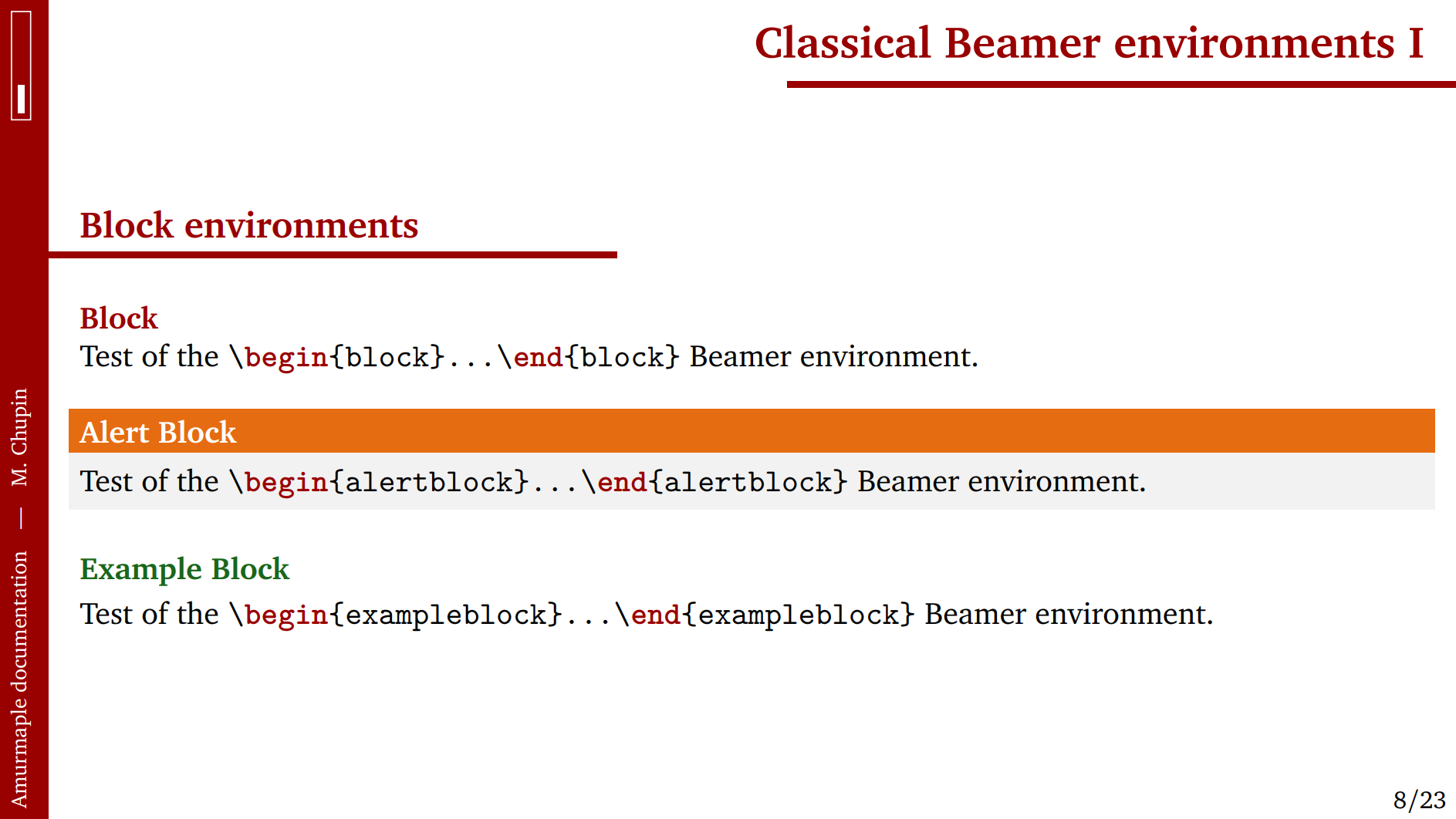 一个红蓝两配色的精致好看实用的 beamer 主题 - luaLaTeX 编译