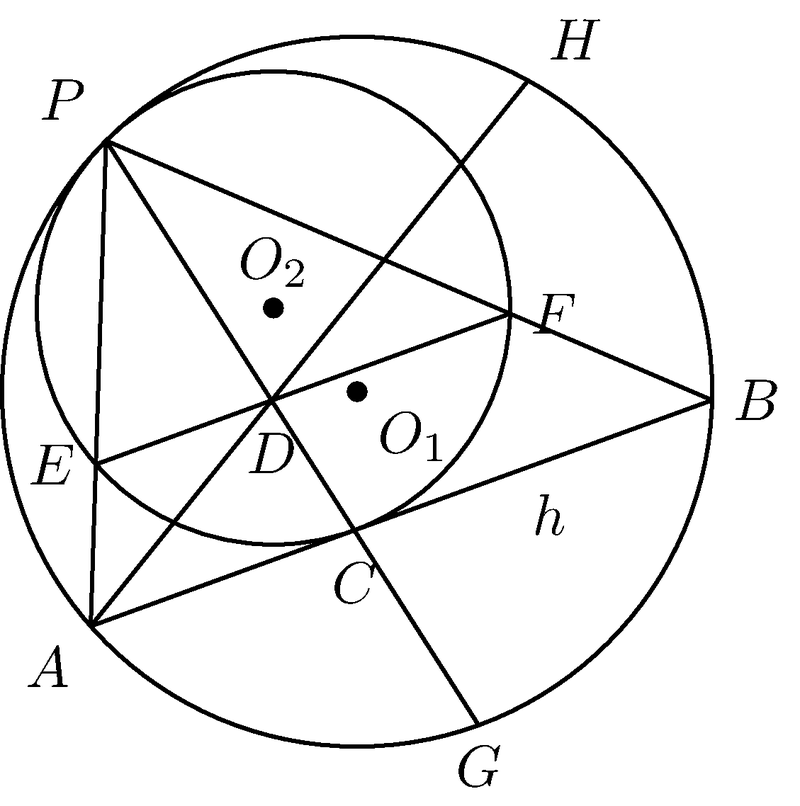 用tkz-euclide宏包绘制平面几何图