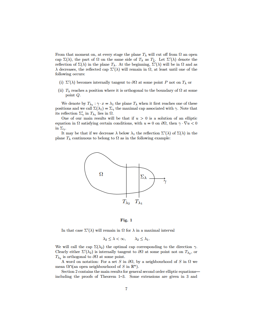 PDE 经典论文 Symmetry and Related Properties via the Maximum Principle 重排