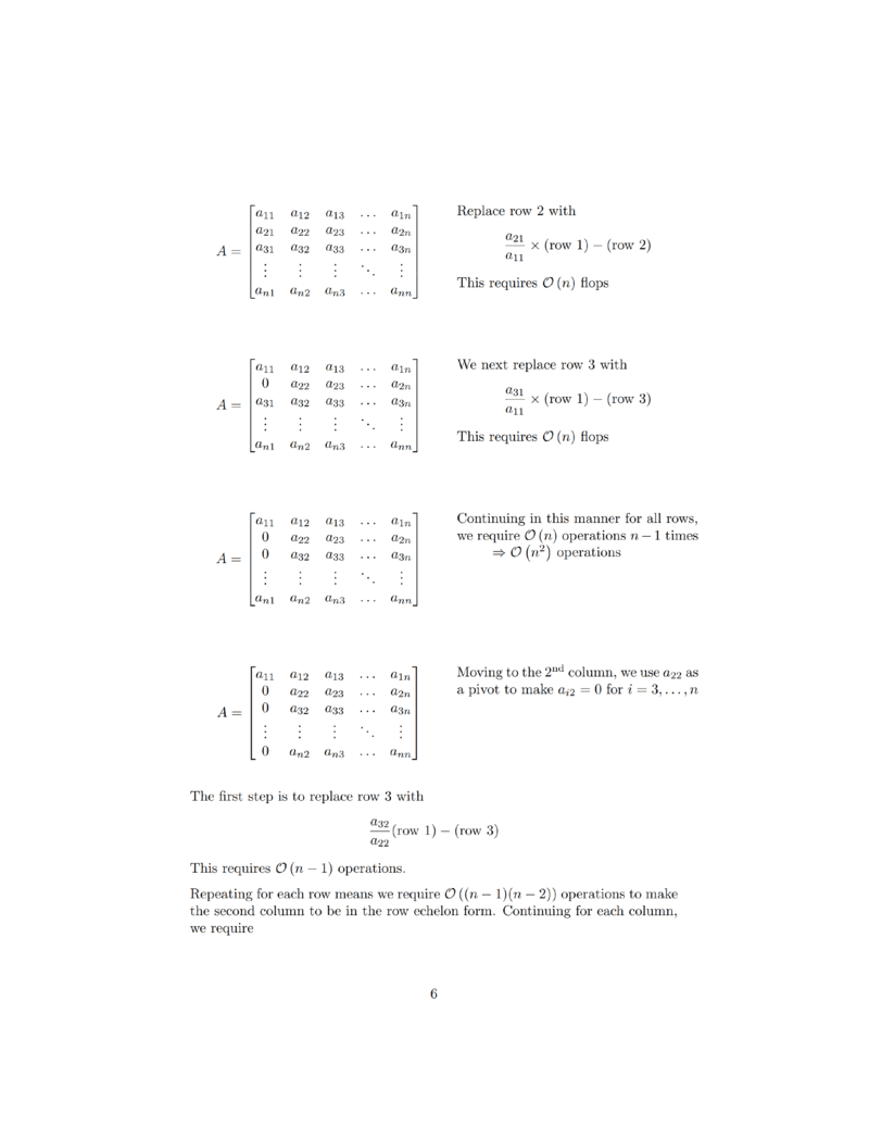 LaTeX 排版的线性系统的迭代和直接求解器讲义